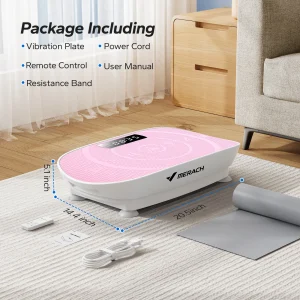 MERACH Vibration Plate Exercise Machine Whole Body