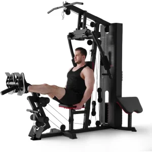 Mikolo Home Gym, Workout Station with 150LBS.